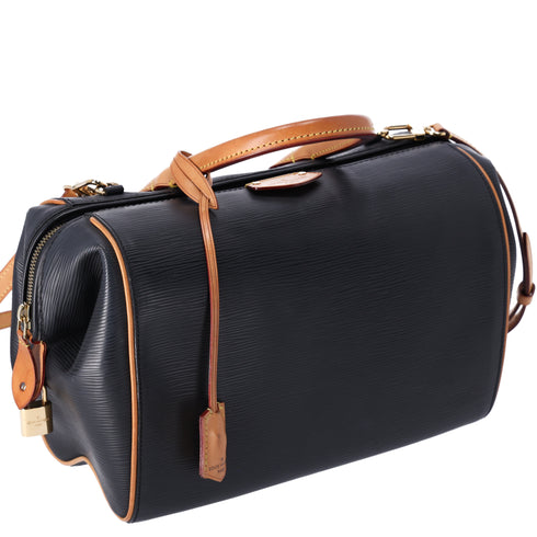 Louis Vuitton Doc PM Epi Handbag M93245 Noir Epi Leather